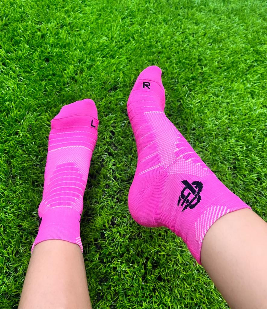 PE Cushioned Socks Pink