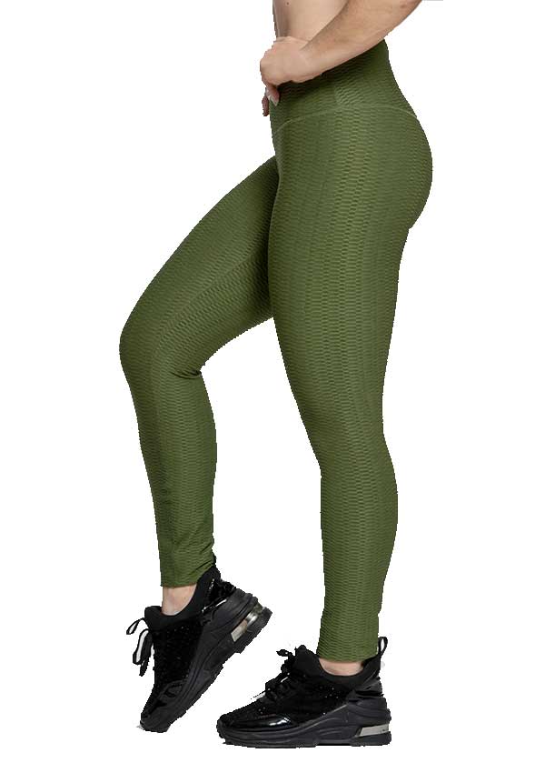 PE Leggin 1 Green Texture