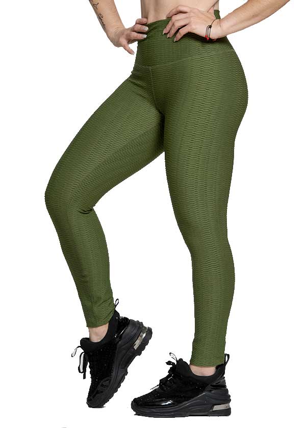 PE Leggin 1 Green Texture