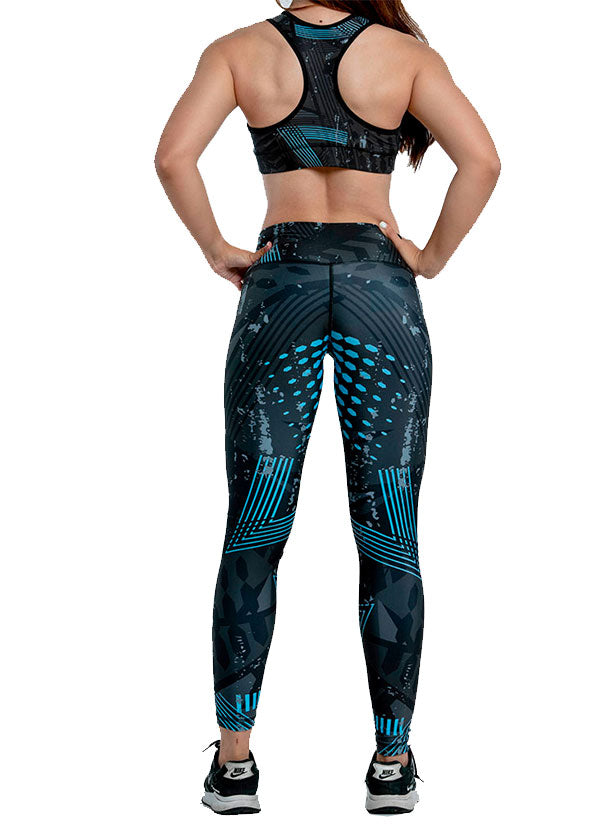 PE Leggings Celeste