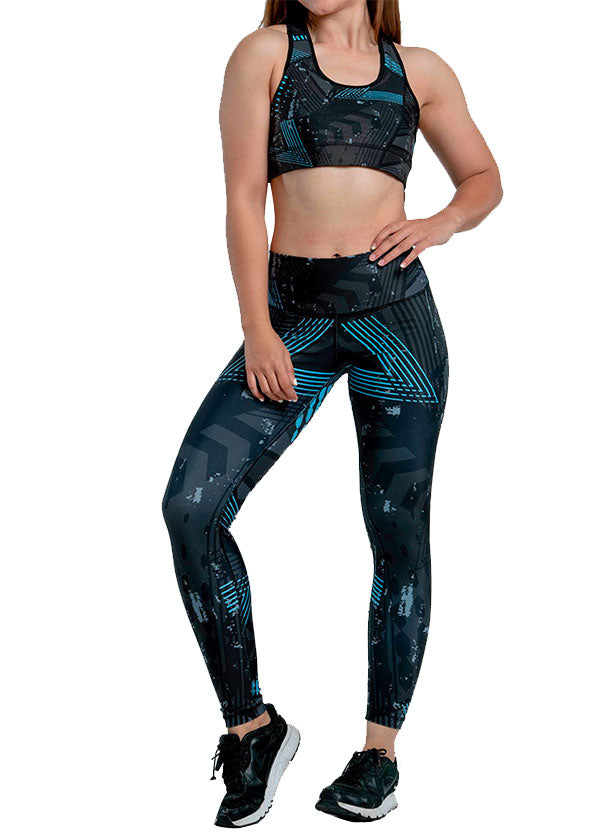 PE Leggings Celeste