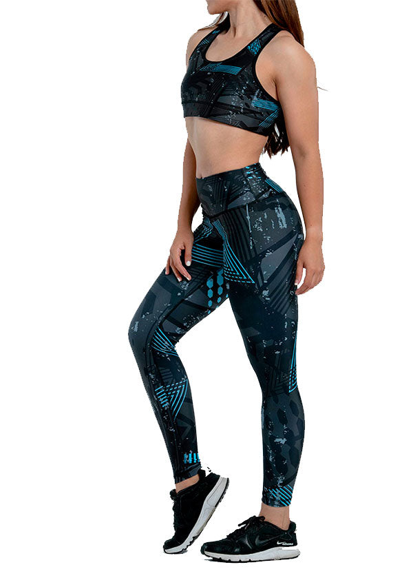 PE Leggings Celeste